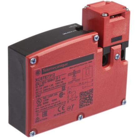 Telemecanique Sensors XCS-TE Elektromagnetický blokovací spínač Napájení pro odemknutí