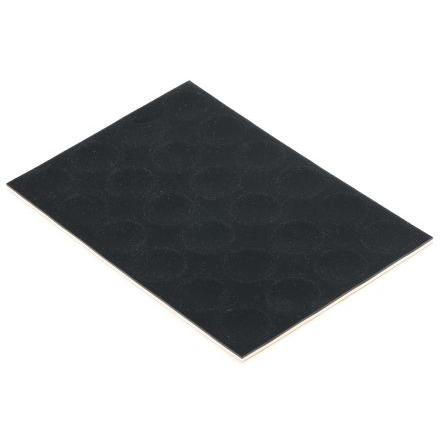 RS PRO Kulatý Polymer Protiskluzová podložka 22 mm
