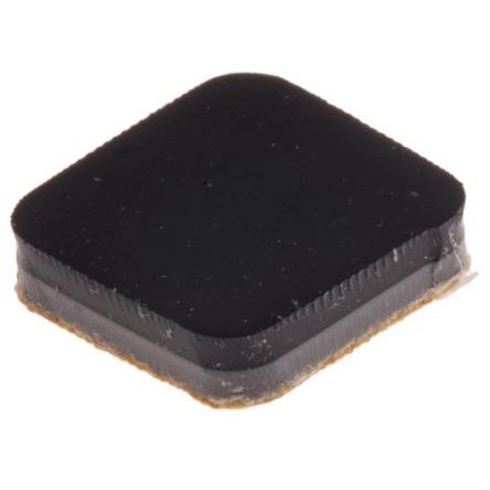 RS PRO Čtvercový Polymer Protiskluzová podložka 12.7mm 12.7 mm