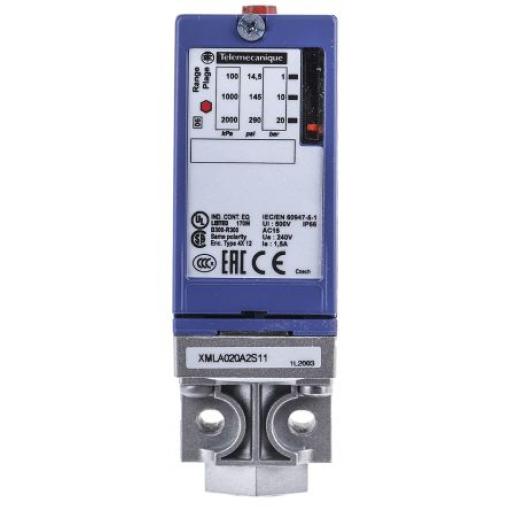Telemecanique Sensors, výstup: Elektromechanické relé