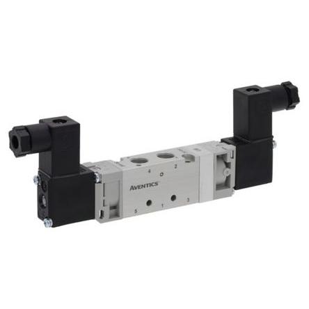 Pneumatický solenoidový ventil 5/2, řada: 520 G 1/8 Solenoid, max. průtok: 600L/min EMERSON – ASCO 24V dc
