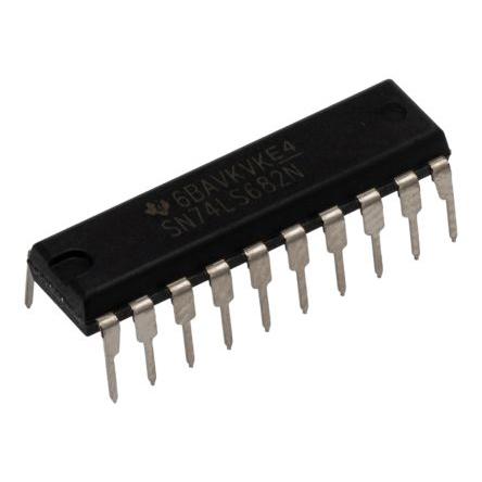 Texas Instruments Integrovaný obvod SN74LS682N 8bitový LS Dvojčinný Invertující, počet kolíků: 20 kolíkový, PDIP