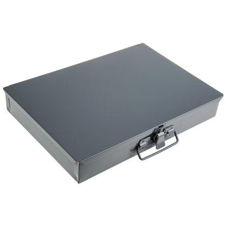 Přihrádková krabice 12 přihrádek Šedá, Ocel 50 mm x 339mm x 234 mm Durham