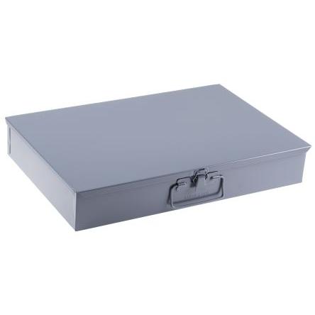 Přihrádková krabice 12 přihrádek Šedá, Ocel 76 mm x 457mm x 304 mm Durham