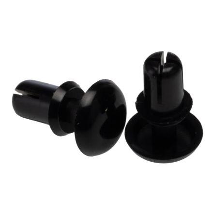 Essentra Držák se zajišťovacím knoflíkem SR 4060 B výška 7.1 mm Nylon pro 4 mm otvor v PCB