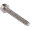 RS PRO Šroub s vnitřním šestihranem, Obyčejný, Nerezová ocel hlavice Vnitřní šestihran, M3, M3, délka: 20 mm