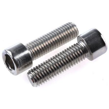 RS PRO Šroub s vnitřním šestihranem, Obyčejný, Nerezová ocel hlavice Vnitřní šestihran, M12, M12, délka: 40 mm