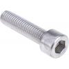 RS PRO Šroub s vnitřním šestihranem, Obyčejný, Nerezová ocel hlavice Vnitřní šestihran, M10, M10, délka: 40 mm
