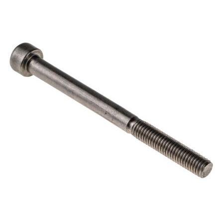 RS PRO Šroub s vnitřním šestihranem, Obyčejný, Nerezová ocel hlavice Vnitřní šestihran, M5, M5, délka: 60 mm