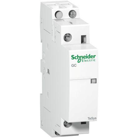 Schneider Electric 1 NO Stykač napětí ve vinutí 230V ac 1pólový 25 A 500V ac 1.6 W s 1 NO kontakty 230V ac Řízení