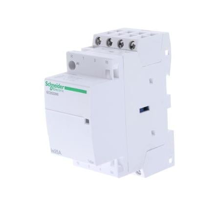 Schneider Electric 1 NO Stykač napětí ve vinutí 230V ac 4pólový 25 A 415V ac 1.6 W s 2 NO/2 NC kontakty 230V ac Řízení