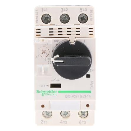 Jistič ochrany motoru, rozsah: TeSyS GV 630 mA, 1A 690V 60 °C -20 °C Schneider Electric