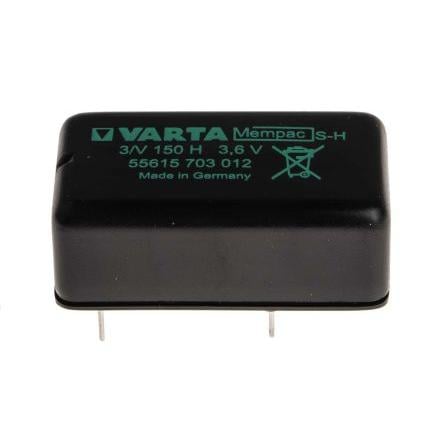 Dobíjecí knoflíkové baterie 3.6 V NiMH 150 mAh Varta