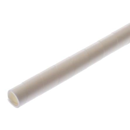 Kabelová spirálová bužírka Polyetylen Bílá 10 mm 100 mm 9 mm HellermannTyton, řada: SBPEFR