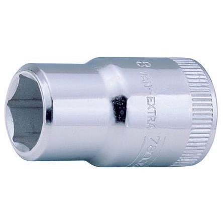 Zásuvka 1/2 in pohon 8 mm 6 bodů Čtvercový, celková délka: 38mm Bahco