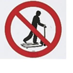 Brady Znak zákazu, Polybutylentereftalát, Černá, Bílá, Červená Danger Keep Out Samolepicí