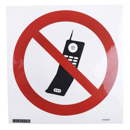 Brady Znak zákazu, Polybutylentereftalát, Červená, Bílá, Černá Danger Keep Out Samolepicí