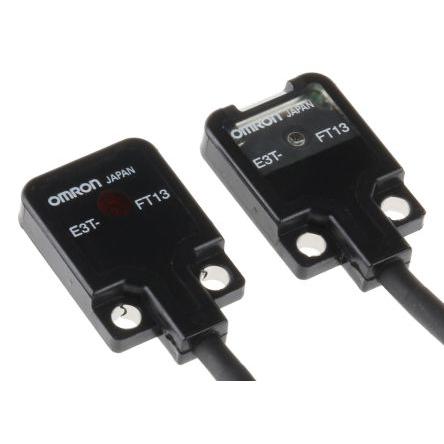 Omron Fotoelektrický snímač, řada: E3T LED Blok, výstup: PnP Jednocestný IP67