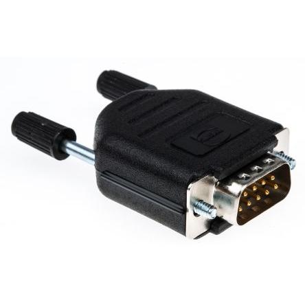 HARTING Konektor D-Sub, počet kontaktů: 9, orientace těla: Rovný, Kabel Vnější, D