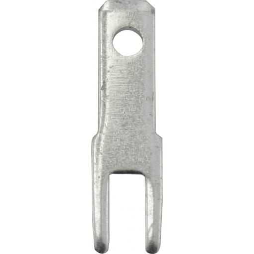 Vogt Verbindungstechnik 3785a08.68 faston zástrčka Šířka zástrčky: 2.8 mm Tloušťka konektoru: 0.8 mm 180 ° bez izolace kov 100 ks