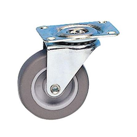 55031100 Guitel Hervieu Otočné 15 kg 42 mm, Pryž
