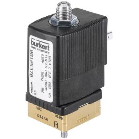 Elektromagnetický ventil 125368 3portový NC 24V ac Burkert