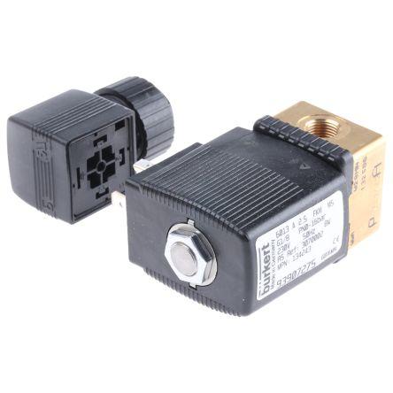 Elektromagnetický ventil 134243 2portový NC 230V ac Burkert 3.18 mm 3.18 mm