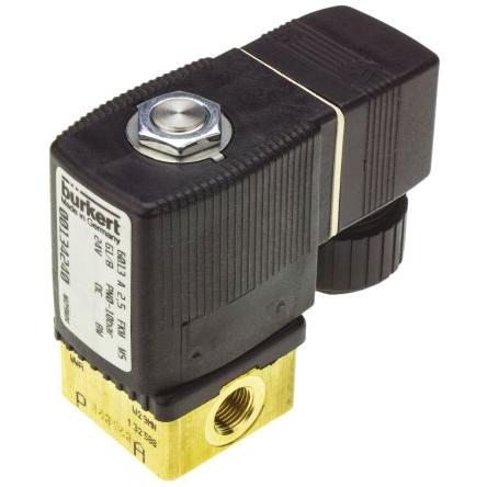 Elektromagnetický ventil 134240 2portový NC 24V dc Burkert 3.18 mm 3.18 mm
