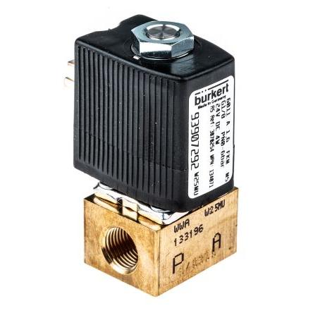 Elektromagnetický ventil 134071 2portový NC 24V dc Burkert 3.18 mm 3.18 mm