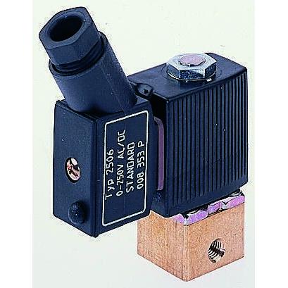 Elektromagnetický ventil 134092 2portový NC 24V ac Burkert 3.18 mm 3.18 mm