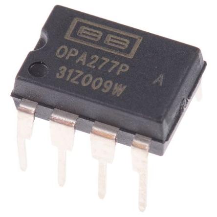 Texas Instruments Operační zesilovač OPA277PA 1 MHz 18V, PDIP, počet kolíků: 8 kolíkový
