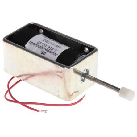 Mecalectro Lineární solenoid, řada: 8.M.14.02.62, 24V 57.7 mm 32mm 25.4 mm