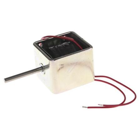 Mecalectro Lineární solenoid, 12V dc 50.8 mm 49mm 41.3 mm