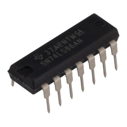 Texas Instruments Logický obvod SN74LS86AN 4 XOR LS 8 mA, počet kolíků: 14 kolíkový, PDIP 2