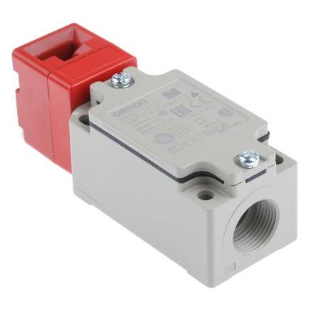 Omron D4BS Klíč pro speciální operace Blokovací bezpečnostní spínač 2 NC IP67 Plastové 400V ac 2A