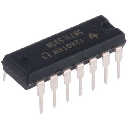 Čítač SN74LS93N, řada: SN74 Texas Instruments 5.25V