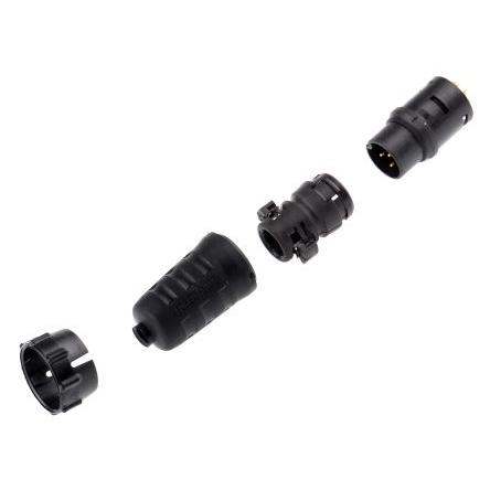Kulatý konektor, počet kontaktů: 6, Kabel, Kabel, velikost: Standard Switchcraft, pohlaví kontaktu: Vnější, orientace