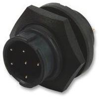 Kulatý konektor, počet kontaktů: 6, Montáž do panelu, velikost: Standard Switchcraft, pohlaví kontaktu: Vnější,