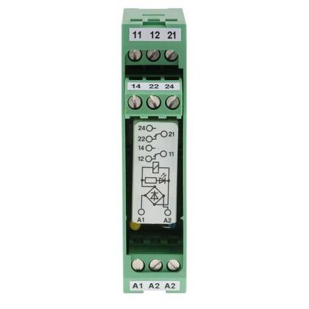 Phoenix Contact Relé rozhraní DPDT Lišta DIN 6A 24V dc EMG REL