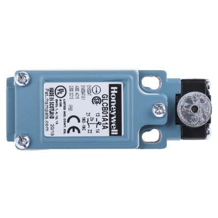 Honeywell Technologies GLC Páka s válečkem Koncový spínač 1 NC/1 NO IP66 Tlakově litý zinek 240V ac 6A