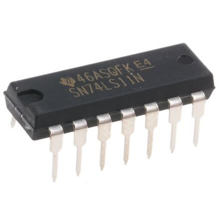 Texas Instruments Logický obvod SN74LS11N 3 AND LS 8 mA, počet kolíků: 14 kolíkový, PDIP 3