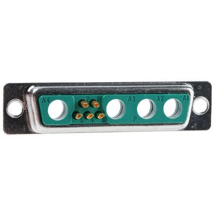 FCT from Molex Konektor D-Sub, řada: 173107, počet kontaktů: 9, orientace těla: Rovný, Montáž do panelu Vnější, D-SUB,