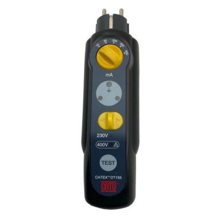 Catu Multifunkční tester, číslo modelu: DT-155 Měření rezistance zemnění