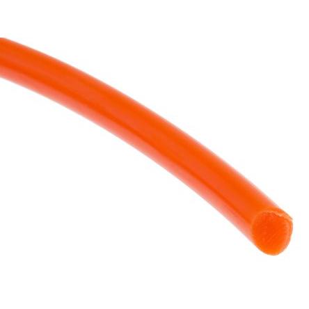 Polyuretanový kruhový řemen, délka: 5 m barva Oranžová 6.3 mm RS PRO 38 mm