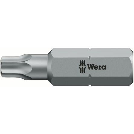 Wera Bit šroubováku, Šestihran, 6.35 mm, T27, celková délka: 25 mm, počet kusů: 1