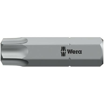 Wera Bit šroubováku, Šestihran, 6.35 mm, T40, celková délka: 25 mm, počet kusů: 1