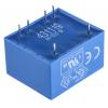 Block Transformátor PCB, sekundární napětí: 9 V ac, počet výstupů: 2 Průchozí otvor 55 % 1 VA