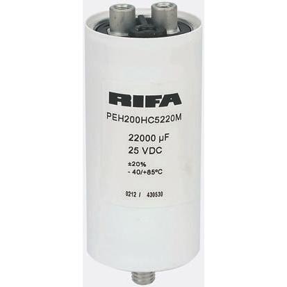 Kondenzátor, řada: PEH200 220 μF ±20 % 505 500V dc, Šroubová svorka KEMET