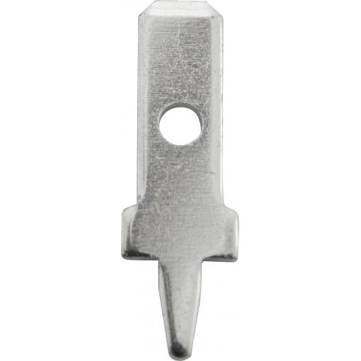 Vogt Verbindungstechnik 3775a05.68 faston zástrčka Šířka zástrčky: 2.8 mm Tloušťka konektoru: 0.5 mm 180 ° bez izolace kov 100 ks