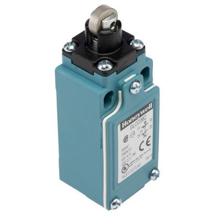 Honeywell Technologies GLC Plunžr s válečkem Koncový spínač 2 NC IP66 Zinkový odlitek s epoxidovým povlakem 600V ac 10A